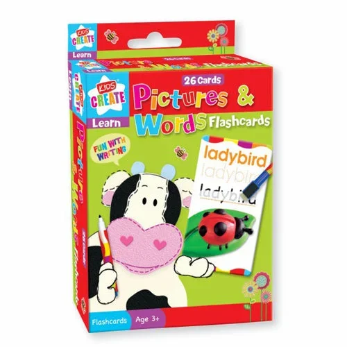 Kids Flash Cards Pictures & Words