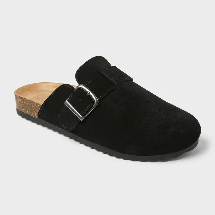 Kids‘ Tate Clogs – Cat & Jack™ Black 13 Slip-On, Contoured Footbed, Flexible Outsole