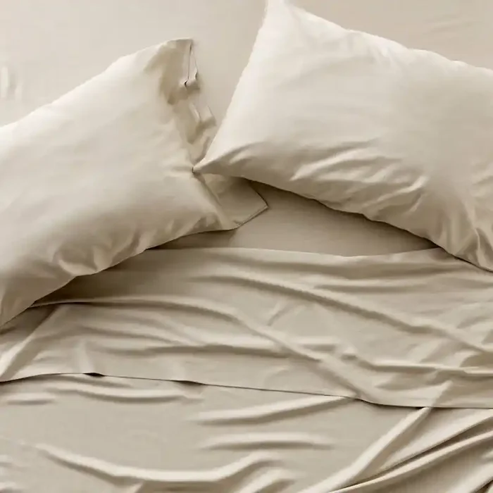 King 400 Thread Count Rayon from Bamboo Sheet Set Light Olive Green – Casaluna™