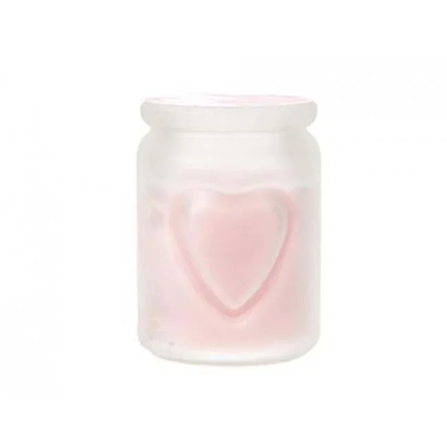 Large Jam Jar Frosted Candle