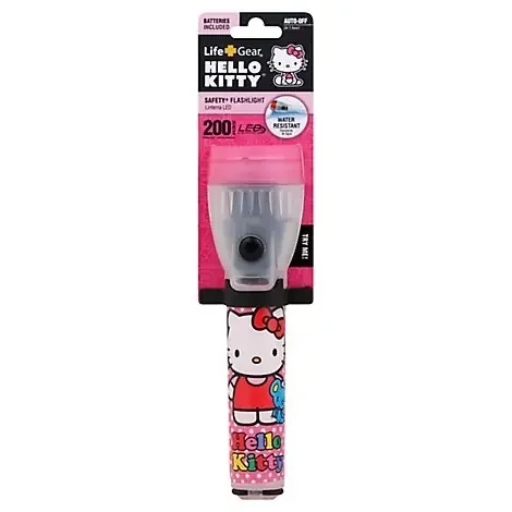 Life+Gear Hello Kitty Glow Mini Flashlight Pink – Each
