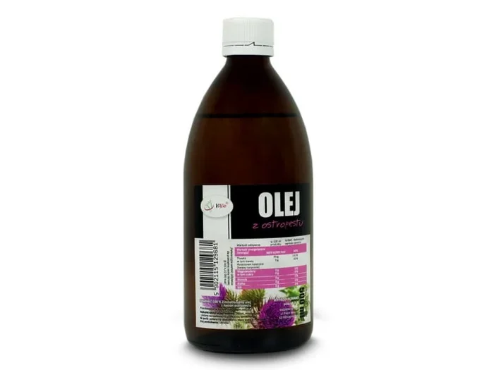 Mariendistelöl, kaltgepresst 500ml – VIVIO