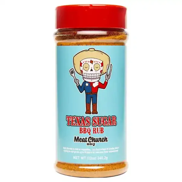 MEAT CHURCH TEXAS SUGAR BBQ RUB 12 OZ
