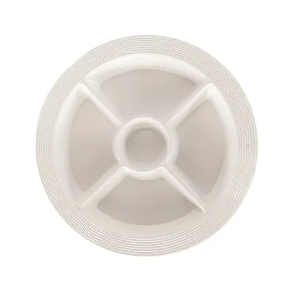 MELANINE DIVIDED DISH PINSTRIPES