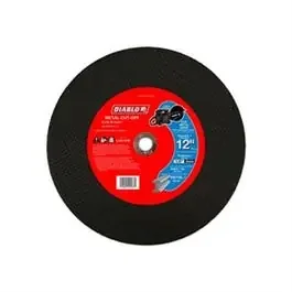 Metal Cut-Off Discs, 12 x 1/8-In. x 20mm