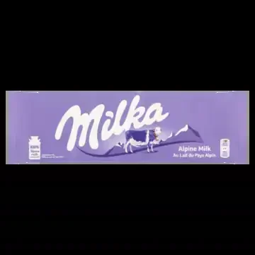 Milka Alp milk chocolate tablet large