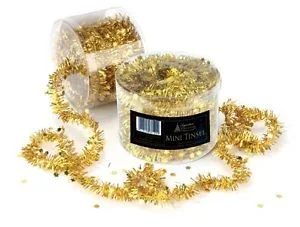 Mini Tinsel Gold 5m