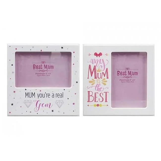 Mum Coloured Printed Photo Frame