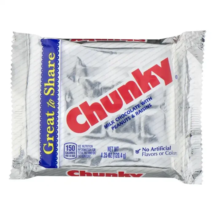 Nestlé Chunky Milk Chocolate with Peanutes & Raisins