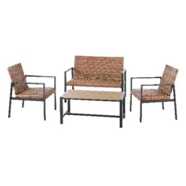 NORD BROWN CONVERSATION SET