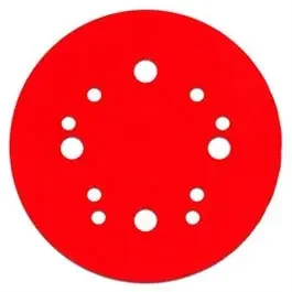 Orbital Sanding Disc, 12 Hole, Hook & Loop, 150-Grit, 5-In., 50-Pk.