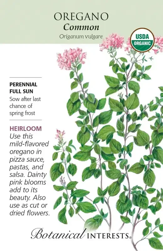 OREGANO COMMON Botanical Interests®
