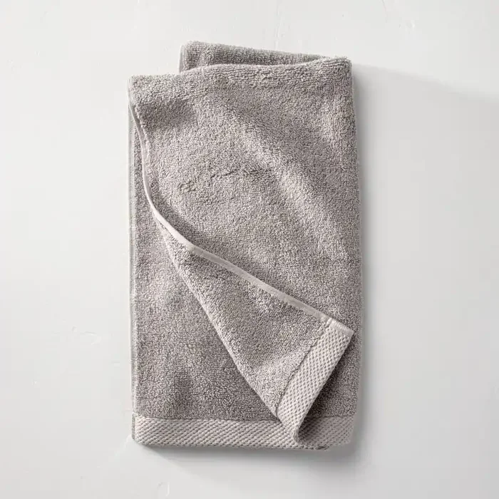 Organic Hand Towel Gray – Casaluna™