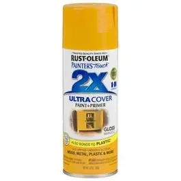 Painter‘s Touch 2X Spray Paint, Gloss Marigold, 12-oz.