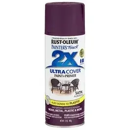 Painter‘s Touch 2x Spray Paint, Satin Aubergine, 12-oz.