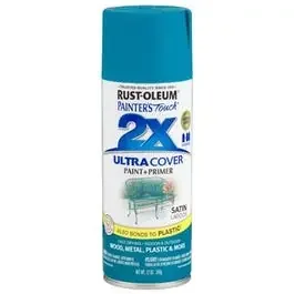 Painter‘s Touch 2X Spray Paint, Satin Lagoon, 12-oz.