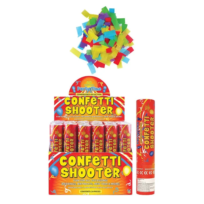 Party Time Confetti Shooter Paper 20cm