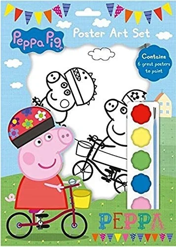 Peppa Pig A4 Poster Art Set