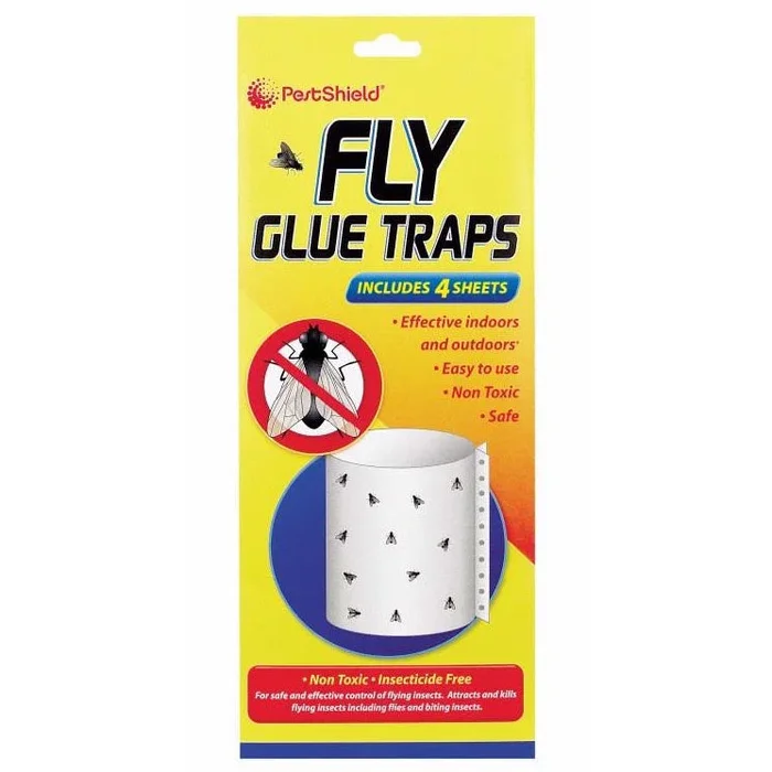 PestShield Fly Glue Traps – Case of 12