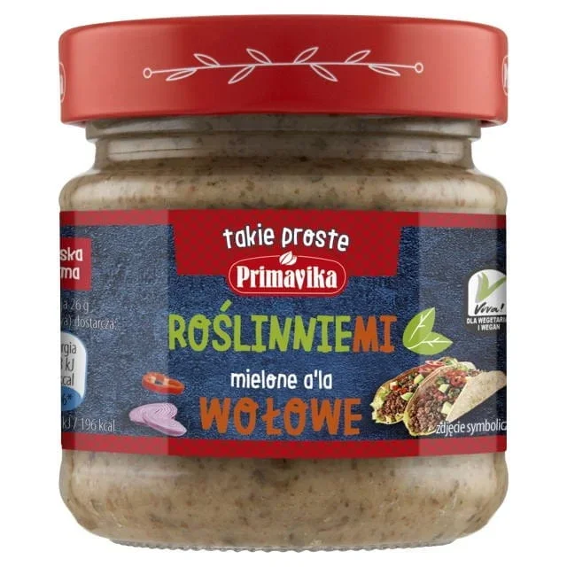 Pflanzliches Hackfleisch vom A’LA-Rind PRIMAVIKA