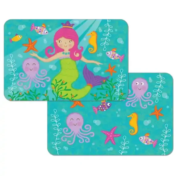 PLASTIC PLACEMAT MERMAID