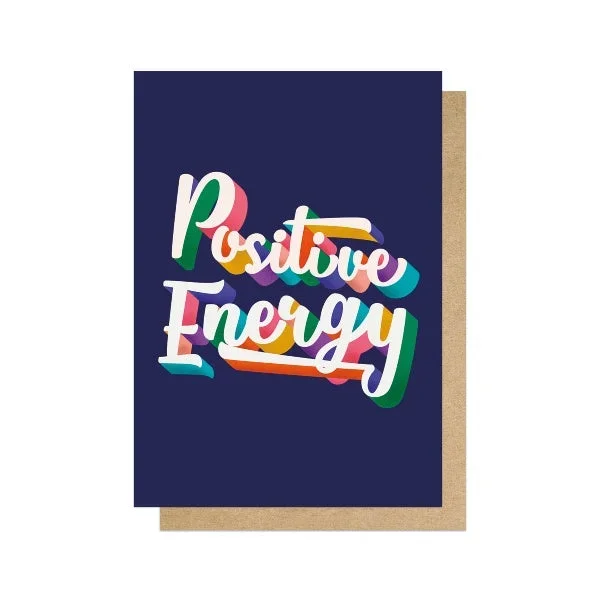 Positive Energy Script Card