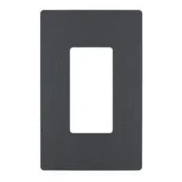 Radiant Collection Screwless Wall Plate, Graphite