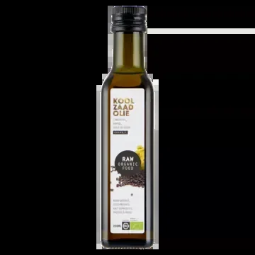 Raw Organic Food Rapeseed oil