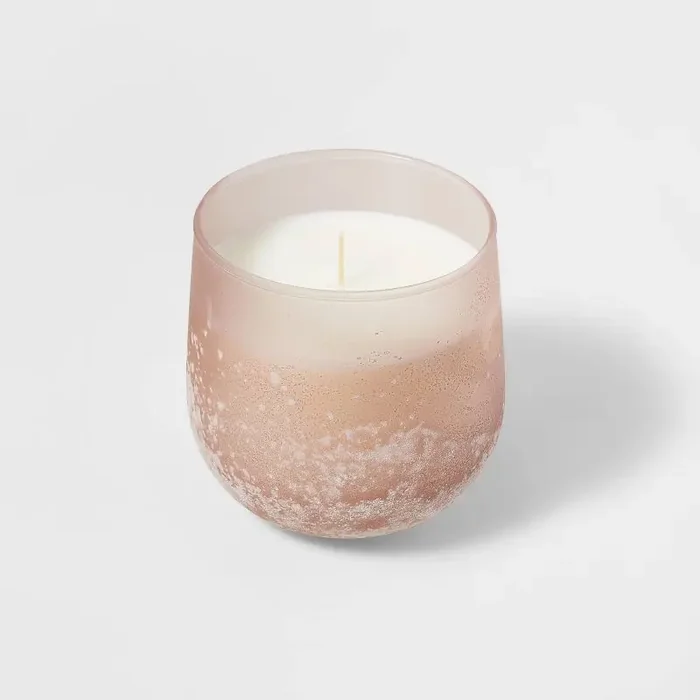 Reflection Salted Glass Wellness Jar Candle Pink 12oz – Casaluna™
