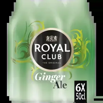 Royal Club Ginger ale 6-pack