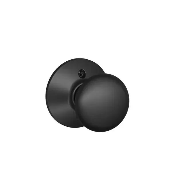 SCHLAGE DUMMY KNOB MATTE BLACK