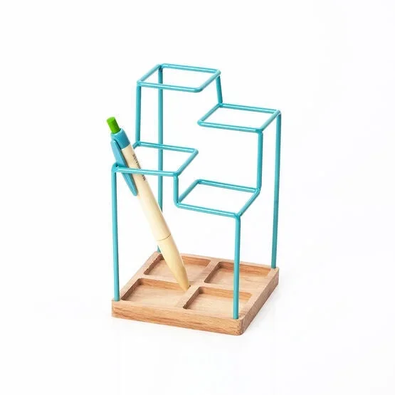 Sketch Desk Tidy Blue