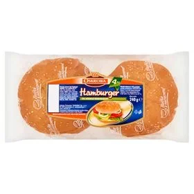 SKROBA HAMBURGER WEIZENBROT 240 G (4 STÜCK)