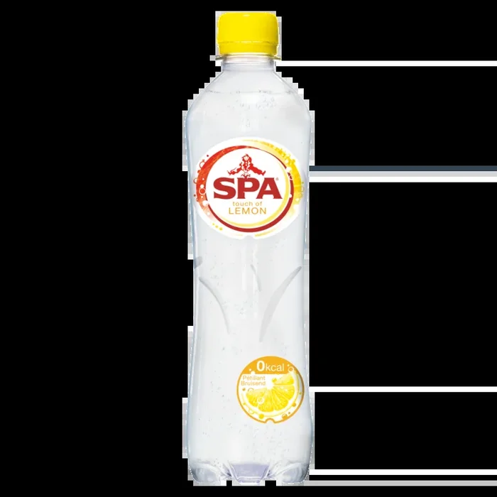Spa Sparkling spring water lemon small