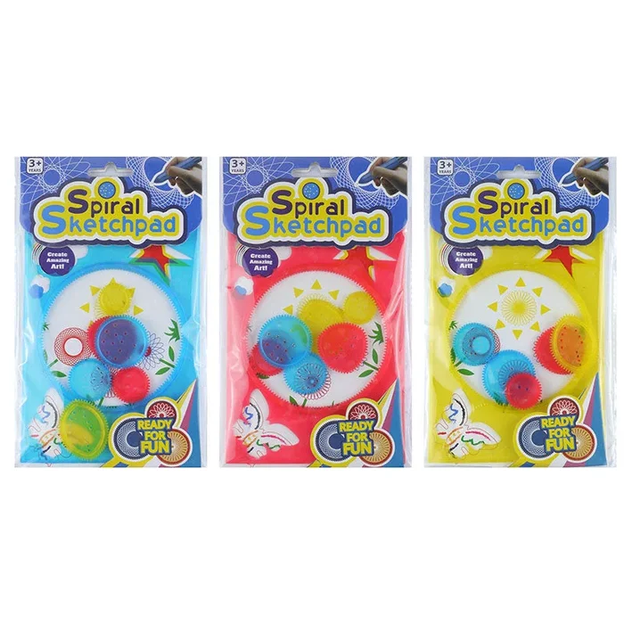 Spiral Sketchpad Stencils Set