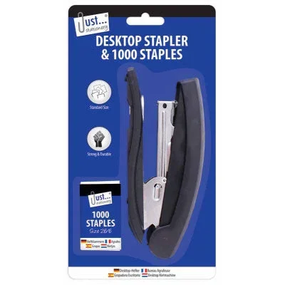 Stapler Large & 1000 26/6 Staples