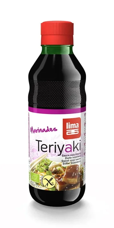 Süße Teriyaki-Sojasauce glutenfrei BIO 250 ml – LIMA