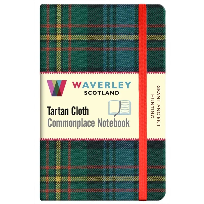 Tartan Cloth Notebook – Grant Ancient Hunting