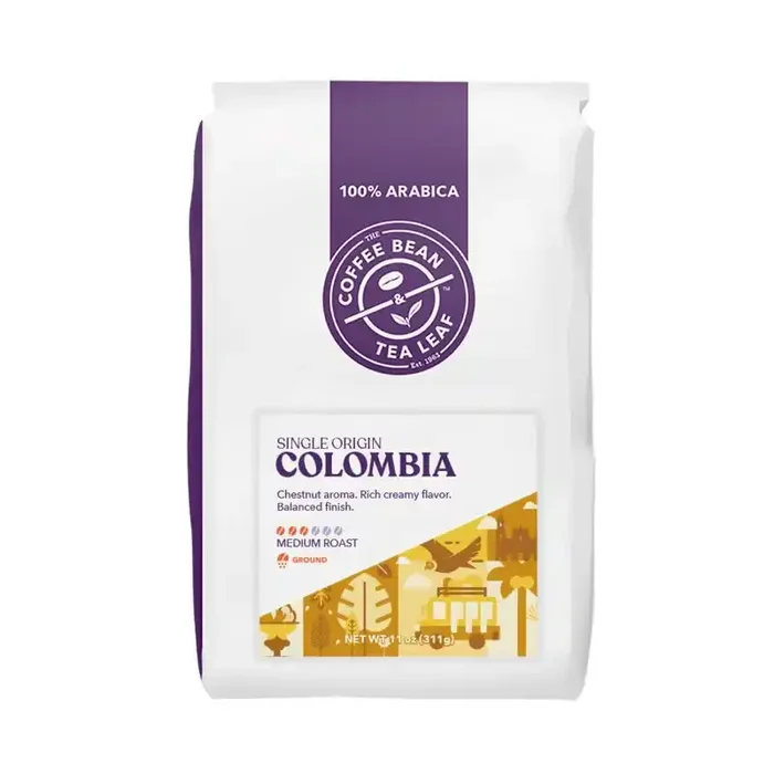 The Coffee Bean & Tea Leaf Colombian Medium Roast Ground Coffee – 11oz