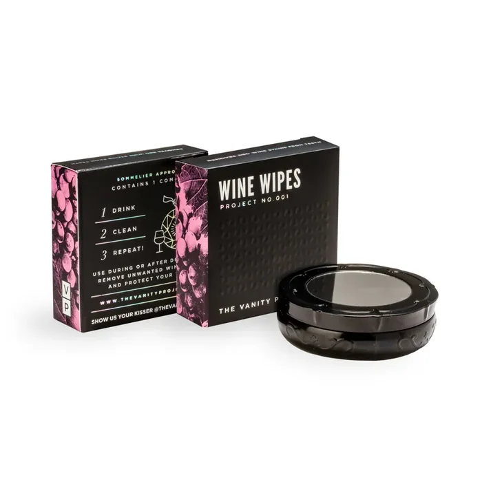 The Vanity Project Wine Wipes