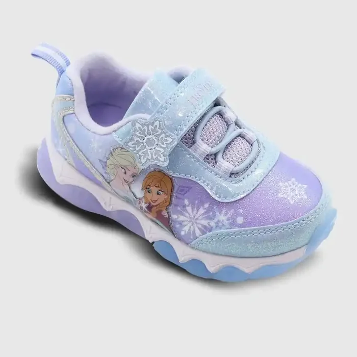 Toddler Disney Frozen Athletic Sneakers – Purple/Blue 11T