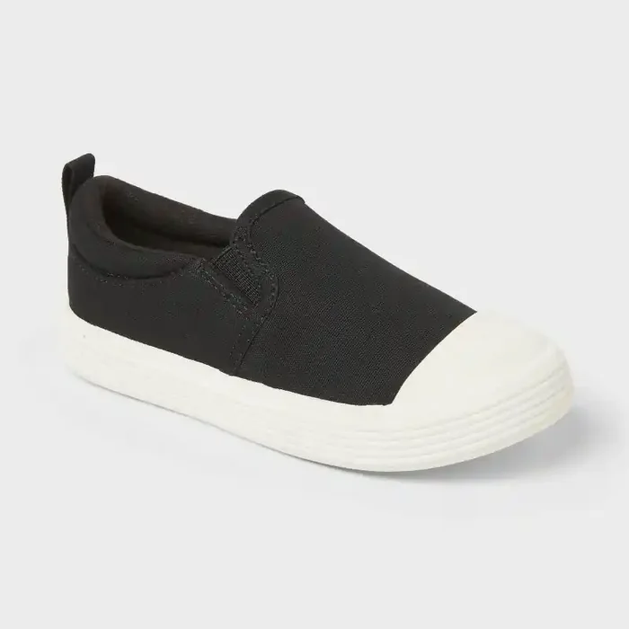 Toddler Morgan Slip-On Sneakers – Cat & Jack™ Black 8T