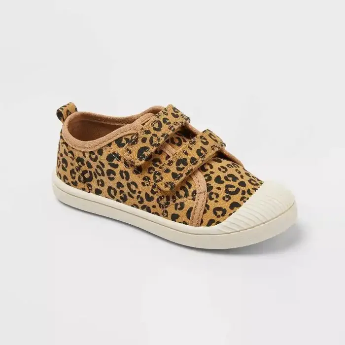 Toddler Parker Leopard Printed Sneakers – Cat & Jack™ Brown 5T
