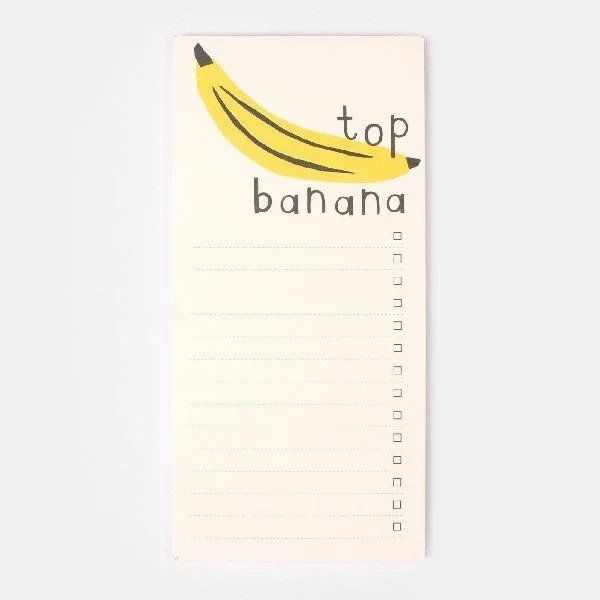 Top Banana List Pad