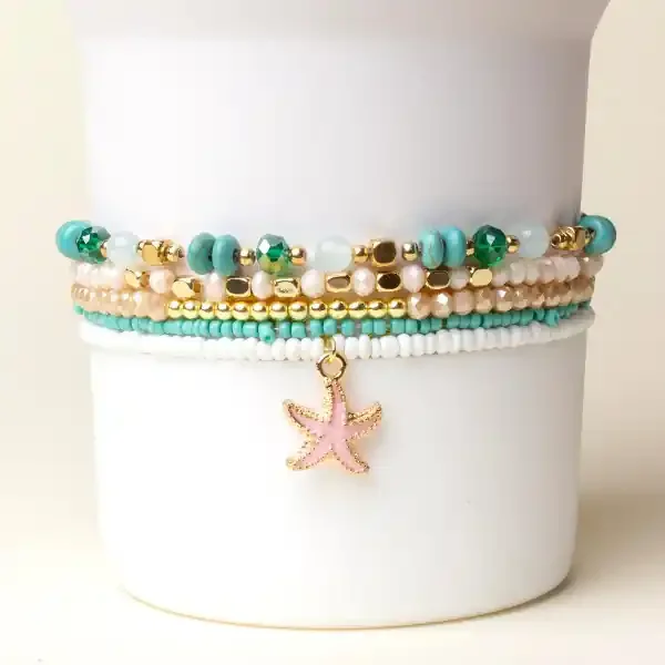 TUMBLER BRACELET STACK ASST