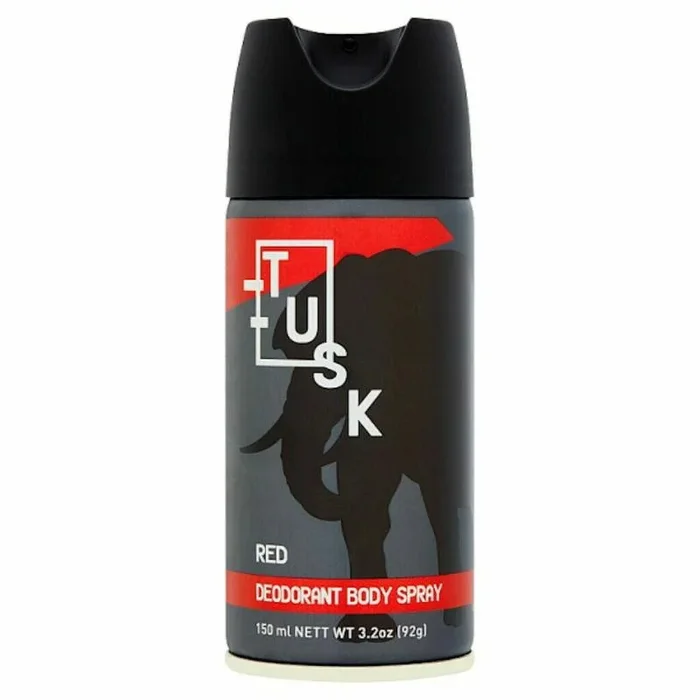 Tusk Deodorant Body Spray Red 150ml – Case of 6