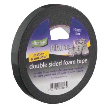 Ultratape Rhino Double Sided Foam Tape 19mm x 10m