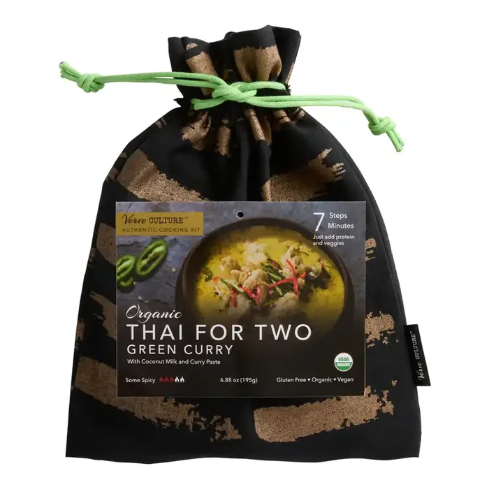 Verve Culture Thai for Two Organic Green Curry Kit