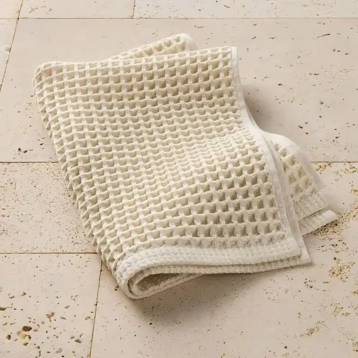 Waffle Hand Towel Natural – Casaluna™