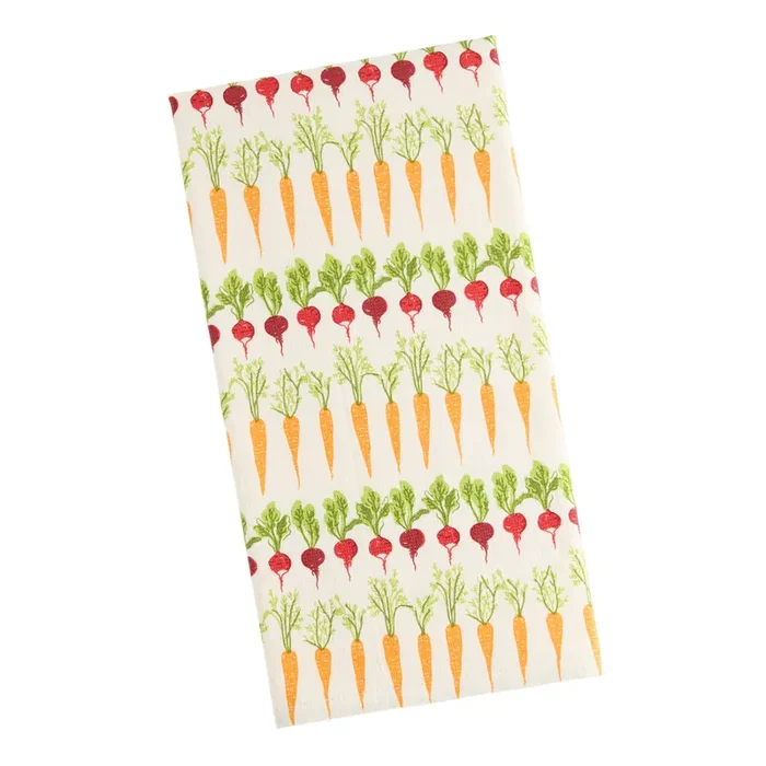 Watercolor Fall Veggies Terry Cloth Kitchen Towel
